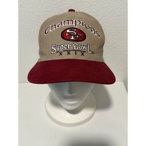VTG San Francisco 49ers Super Bowl Champions XXIX Snapback Hat Youth Logo Athltc